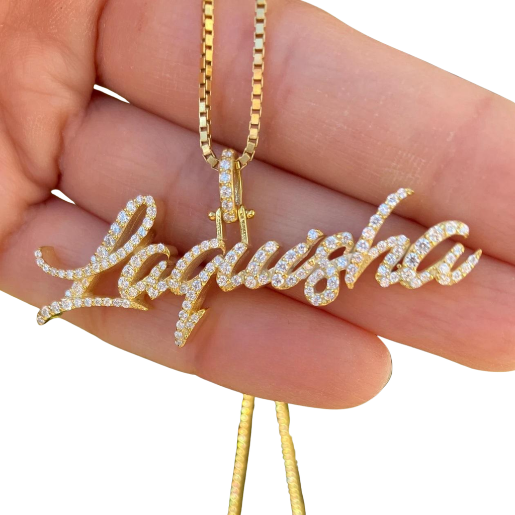 Ice Queen Name Necklace