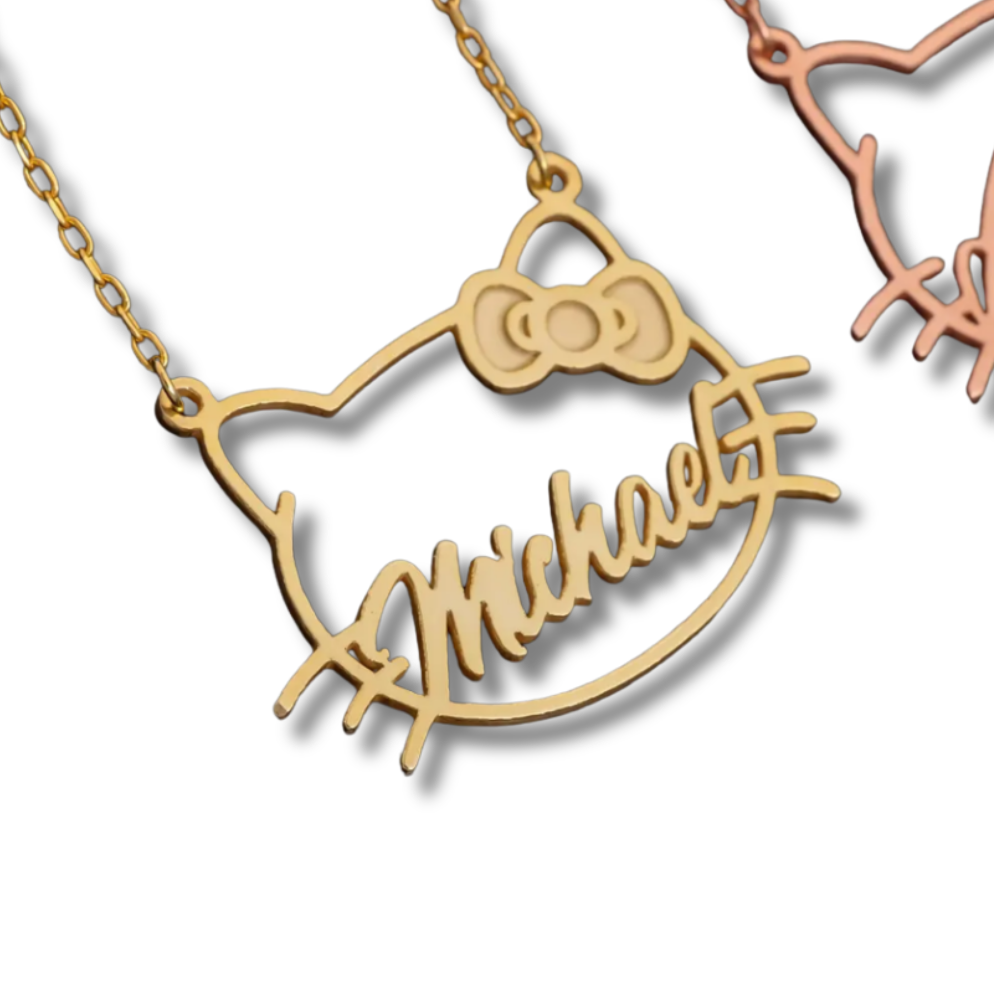 Hello Kitty Name Necklace