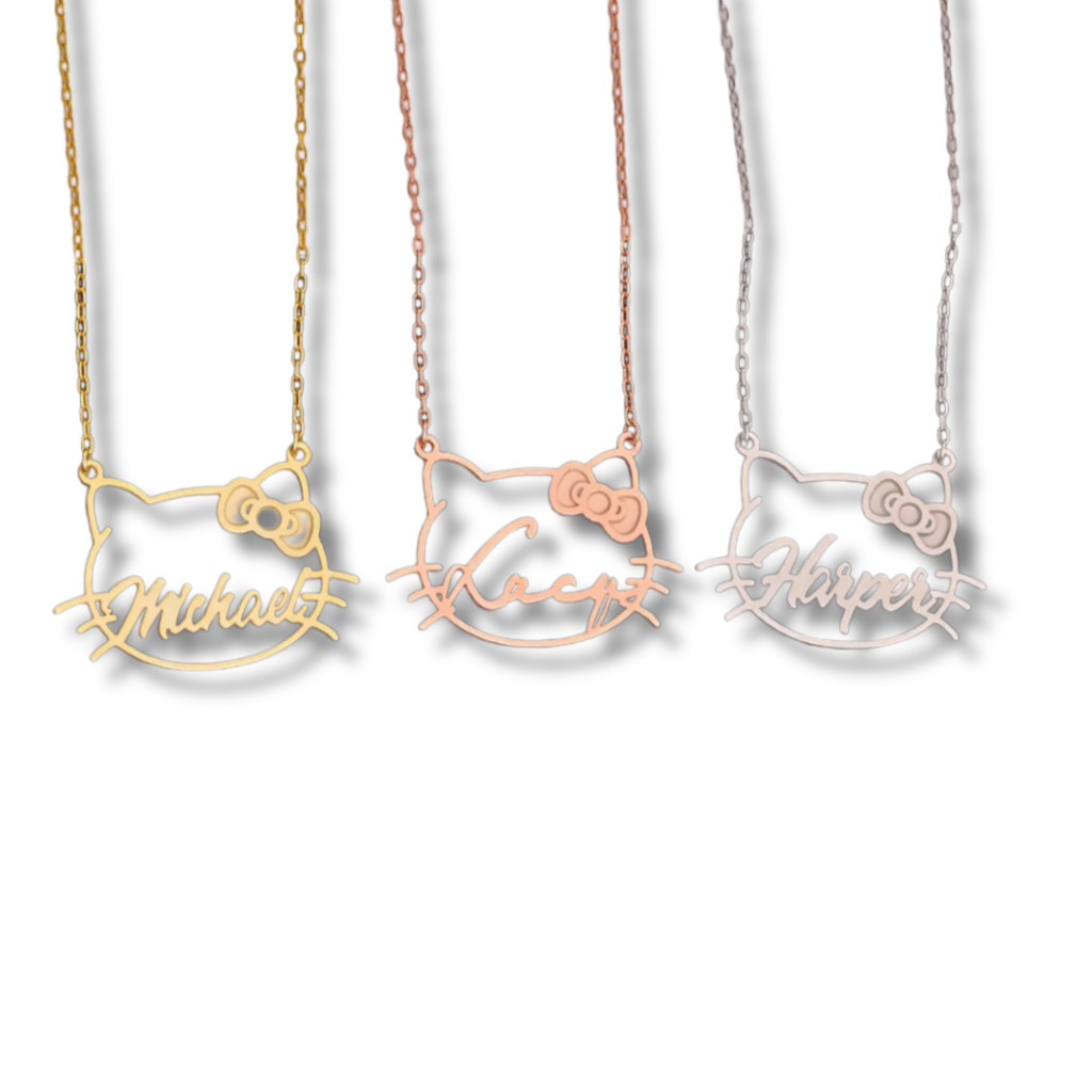Hello Kitty Name Necklace