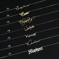 Clean Girl Name Necklace