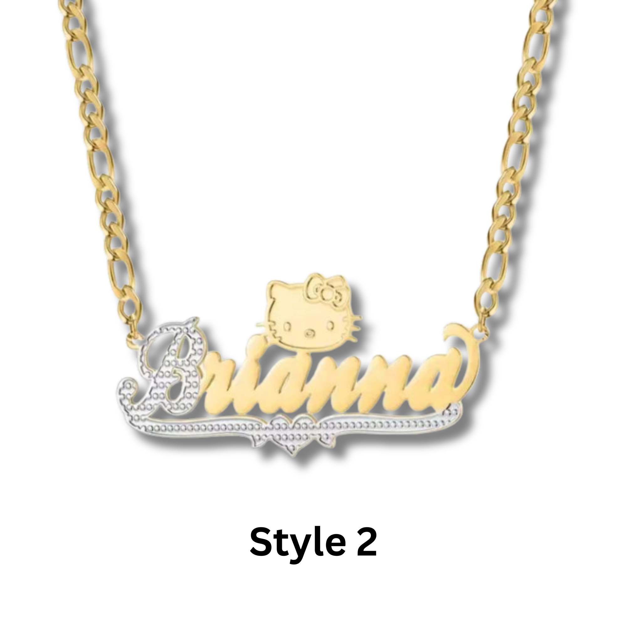 Kitty Cutie Name Necklace
