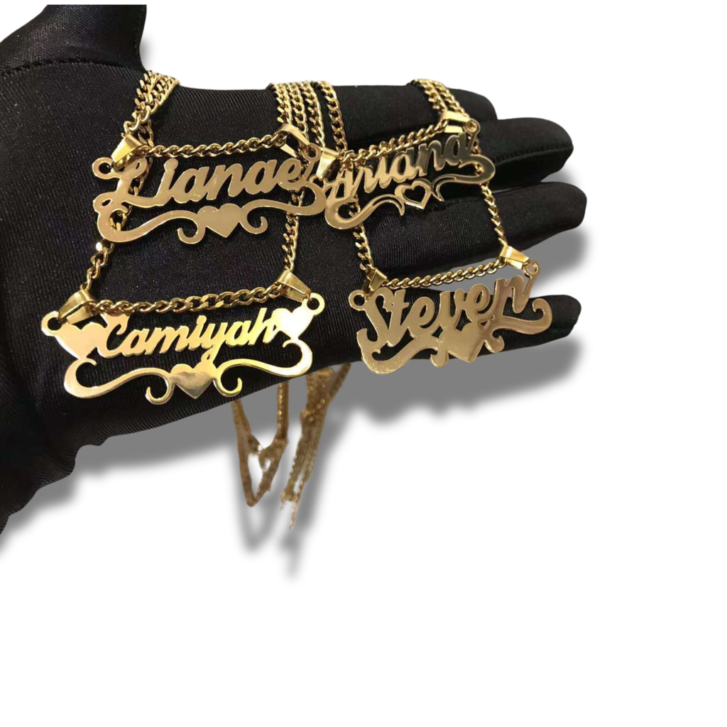 Lover Girl Name Necklace