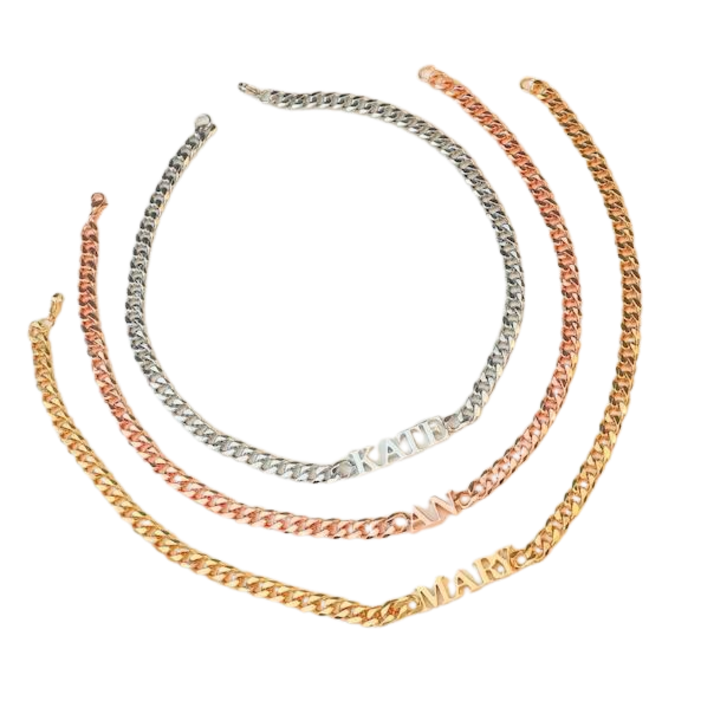 It-Girl Cuban Chain Name Necklace